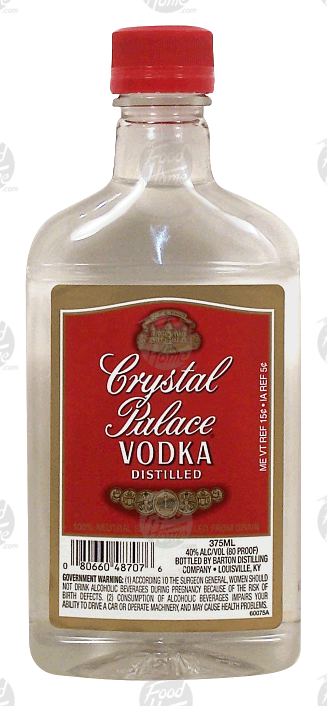 Crystal Palace  vodka, distilled, 40% alc. by vol. Full-Size Picture